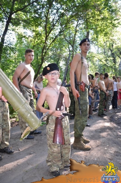 В Краснодонском районе стартовали В«Георгиевские сборыВ» военно-патриотических клубов МВД ЛНР (ФОТО) - «Общество Крыма»