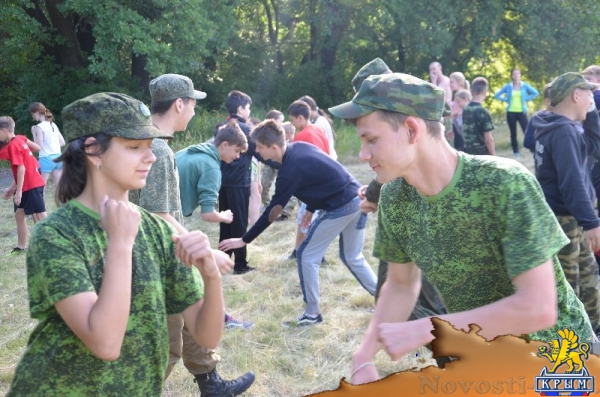 В Краснодонском районе стартовали В«Георгиевские сборыВ» военно-патриотических клубов МВД ЛНР (ФОТО) - «Общество Крыма»