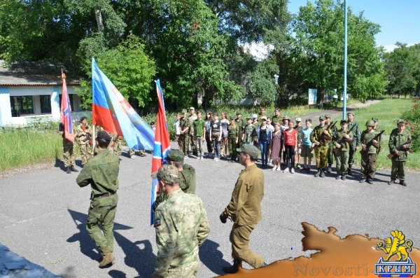 В Краснодонском районе стартовали В«Георгиевские сборыВ» военно-патриотических клубов МВД ЛНР (ФОТО) - «Общество Крыма»