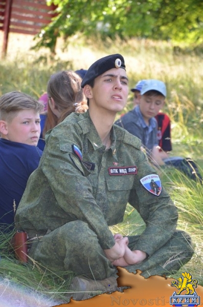 В Краснодонском районе стартовали В«Георгиевские сборыВ» военно-патриотических клубов МВД ЛНР (ФОТО) - «Общество Крыма»