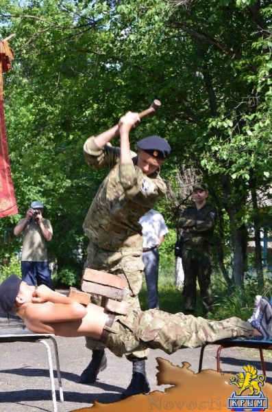 В Краснодонском районе стартовали В«Георгиевские сборыВ» военно-патриотических клубов МВД ЛНР (ФОТО) - «Общество Крыма»