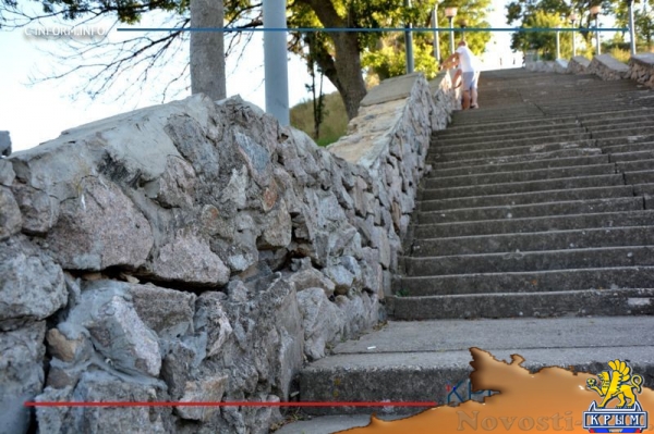 Ступени бюрократии: когда начнётся ремонт Митридатской лестницы (ФОТО, ВИДЕО) - «Общество Крыма»