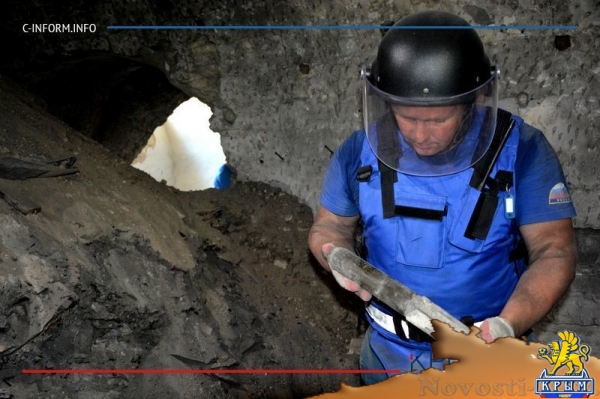 Пиротехники центра «Лидер» разминировали ещё 2,6 га крепости Керчь (ФОТО, ВИДЕО) - «Общество Крыма»