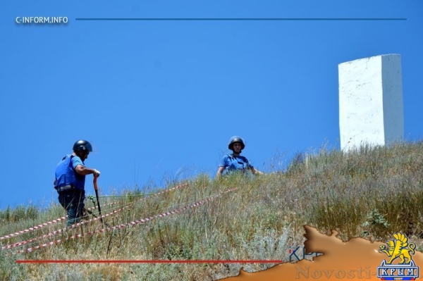 Пиротехники центра «Лидер» разминировали ещё 2,6 га крепости Керчь (ФОТО, ВИДЕО) - «Общество Крыма»