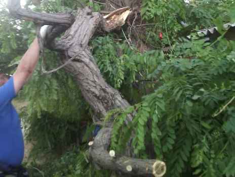 Спасатели «КРЫМ-СПАС» ликвидируют последствия вчерашней непогоды - «МЧС» Спасатели «КРЫМ-СПАС» ликвидируют последствия вчерашней непогоды - «МЧС»