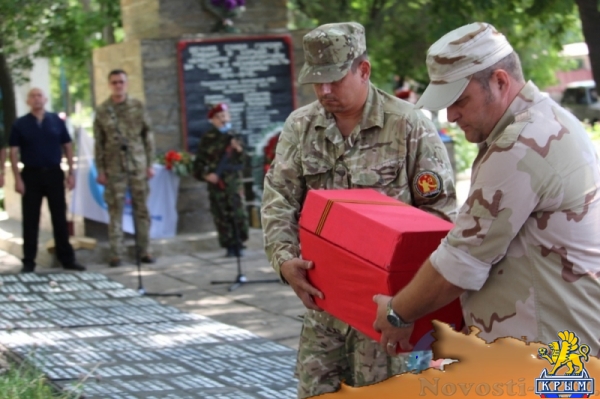 В селе Червоная Поляна перезахоронили останки расстрелянных фашистами патриотов (ФОТО) - «Общество Крыма»