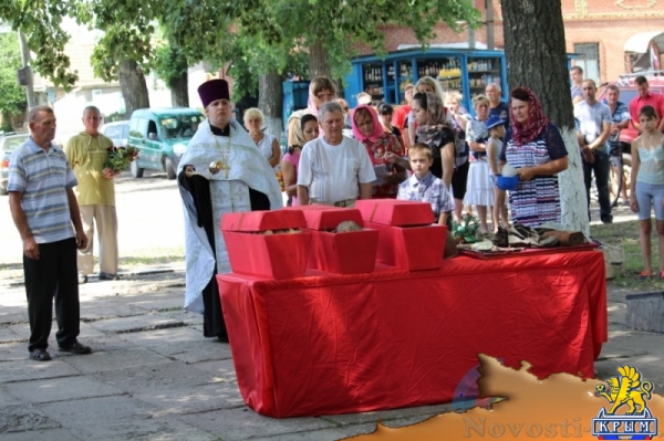 В селе Червоная Поляна перезахоронили останки расстрелянных фашистами патриотов (ФОТО) - «Общество Крыма»