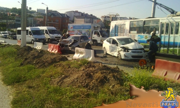 ДТП заблокировало дорогу из Камышей в центр Севастополя - «Происшествия»