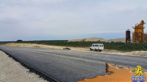 Подрядчик установил асфальтобетонный завод для строительства симферопольской объездной Дубки – Левадки (ФОТО) - «Экономика Крыма»