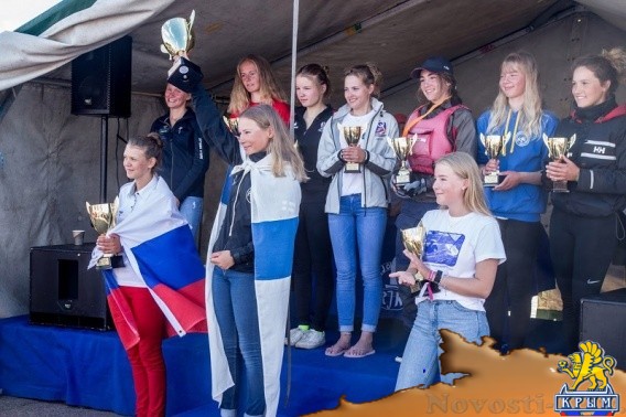 Арина Латынина из Севастополя стала второй на мировых парусных гонках Арина Латынина из Севастополя стала второй на мировых парусных гонках