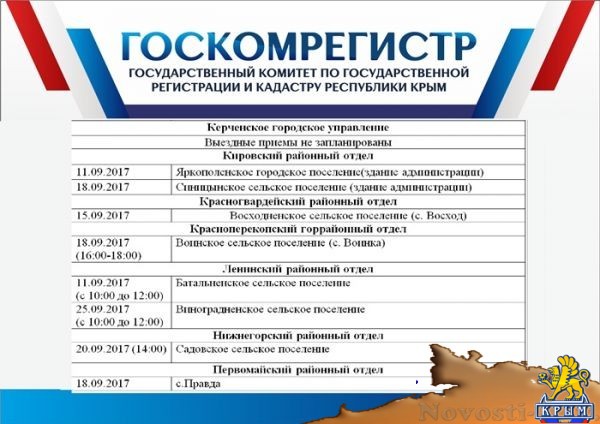 Сайт госкомрегистр республики крым