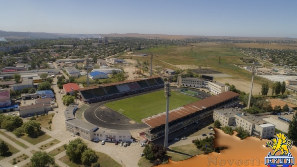 Земля-воздух. Керчь. Стадион имени 50-летия Октября - «Керчь» Земля-воздух. Керчь. Стадион имени 50-летия Октября - «Керчь»