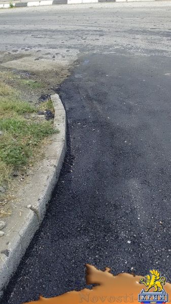Ялтинец сфоторафировал результат ремонта дороги в городе - «Новости Крыма»