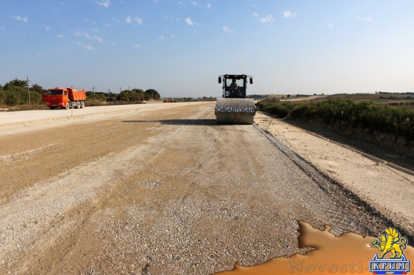 Подрядчик строительства трассы Дубки – Левадки запустил асфальтобетонный завод (ФОТО) - «Политика Крыма»