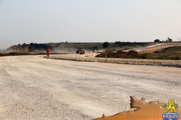 Подрядчик строительства трассы Дубки – Левадки запустил асфальтобетонный завод (ФОТО) - «Политика Крыма»