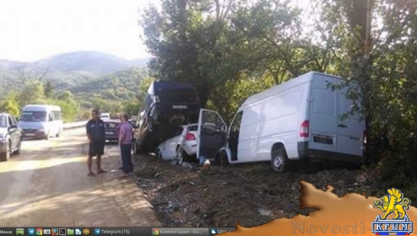 Селевой поток снес полтора десятка автомобилей на трассе Грушевка – Судак (ФОТО, ВИДЕО) - «Спорт Крыма»