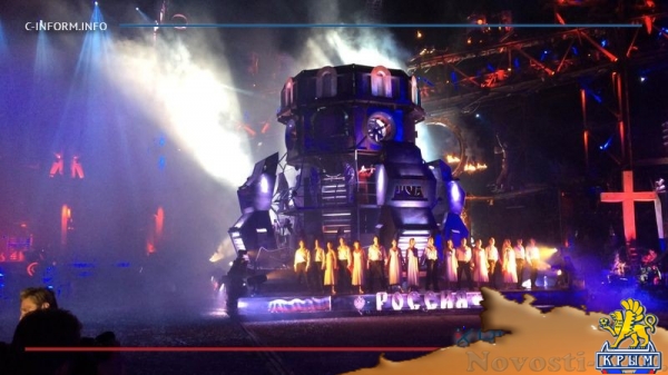 «Ночные волки» в честь Путина показали байк-шоу о 100-летней истории России (ФОТО) - «Экономика Крыма»