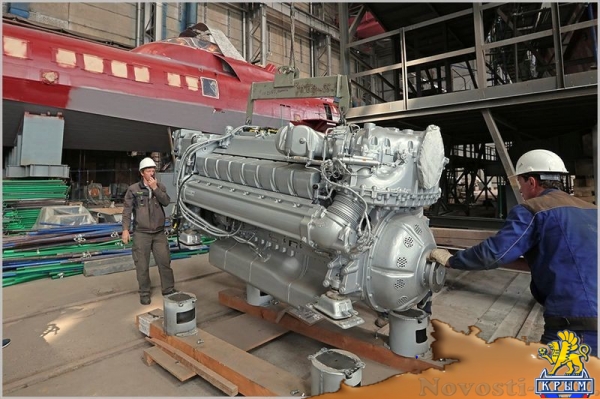 Рыбинский судостроительный завод достраивает судно на подводных крыльях для перевозок по Черному морю (ФОТО) - «Общество Крыма»