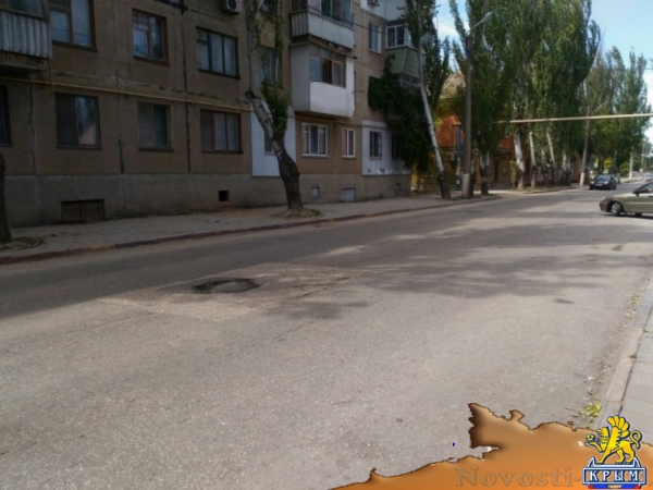 На одной из улиц Керчи может провалиться асфальт - «Керчь»