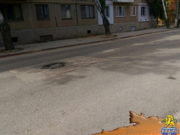 На одной из улиц Керчи может провалиться асфальт - «Керчь»