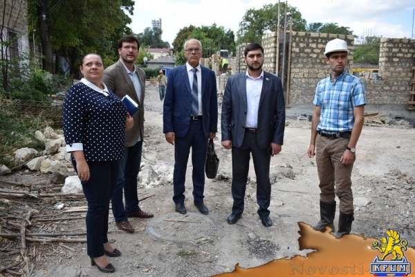 Строители детского сада «Березка» в Симферополе на неделю отстают от графика – горадминистрация - «Политика Крыма»