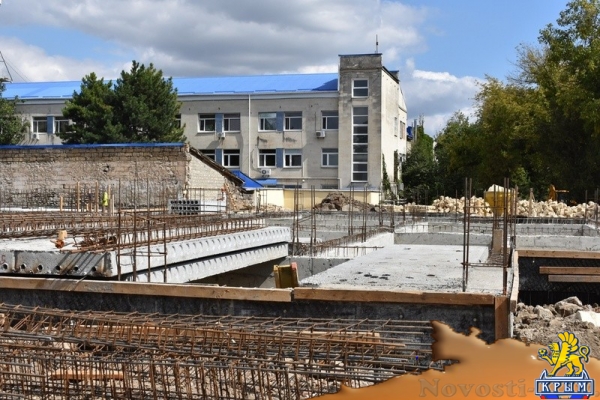 Строители детского сада «Березка» в Симферополе на неделю отстают от графика – горадминистрация - «Политика Крыма»