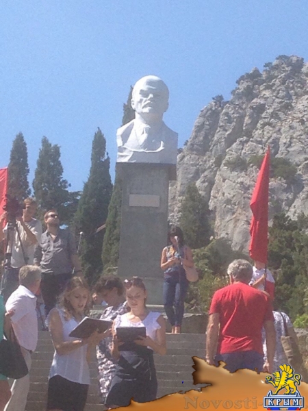 В Симеизе торжественно открыли памятник Ленину - «Новости Крыма»