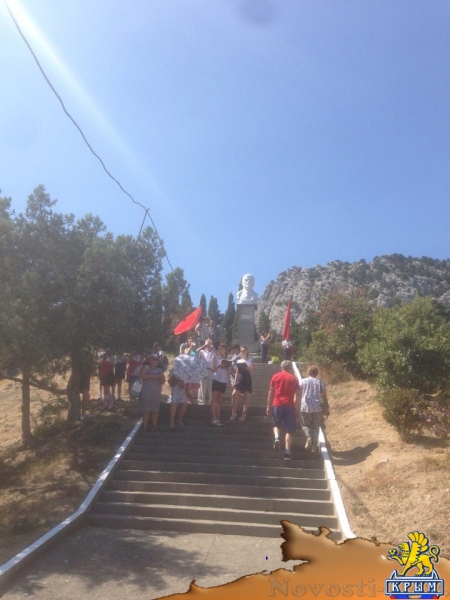 В Симеизе торжественно открыли памятник Ленину - «Новости Крыма»