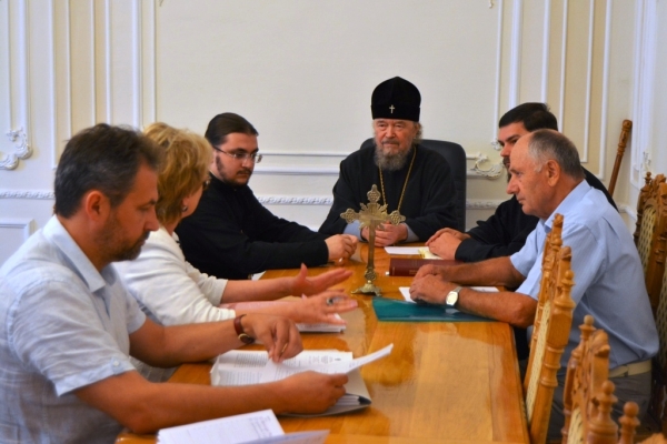 Людмила Лубина провела рабочую встречу с митрополитом Симферопольским и Крымским Лазарем - «Правам человека»