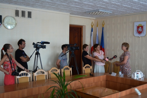 Рабочая поездка в Алушту - «Правам человека»