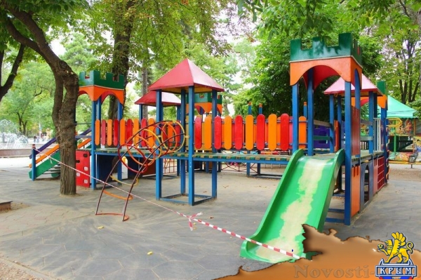 Реконструкция парка им. Тренева началась в центре Симферополя - «Общество Крыма»