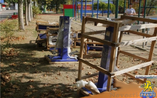 На набережной Керчи появятся новые тренажеры - «Керчь»