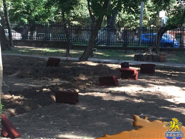 Строительство площадки для детей-инвалидов началось в Детском парке Симферополя - «Общество Крыма»