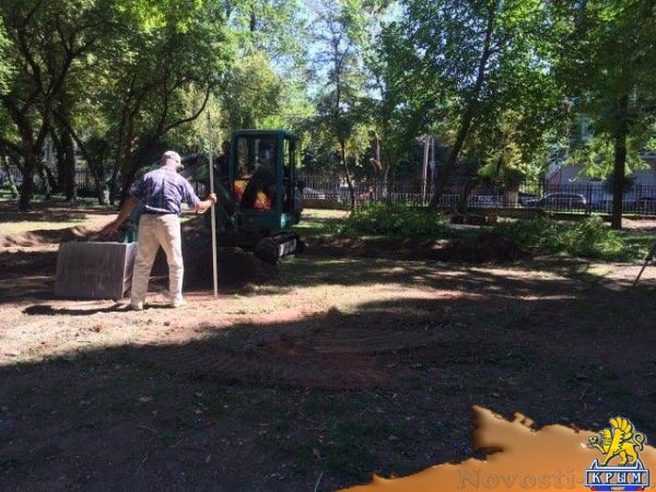 Строительство площадки для детей-инвалидов началось в Детском парке Симферополя - «Общество Крыма»