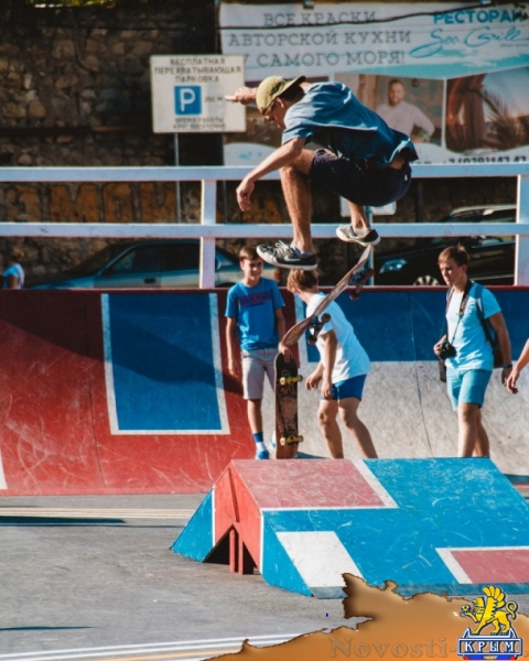 Керчане проявили себя в скейт-тусовке - «Керчь»