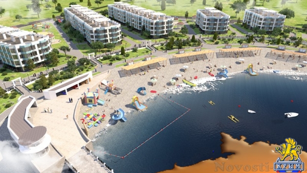 «Интерстрой» представил проект строительства апарт-отеля «Адмиральская лагуна» и реконструкции общедоступного пляжа - «Экономика Крыма»