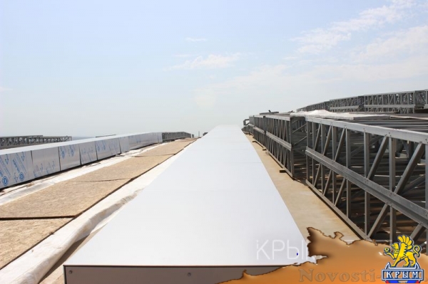 Монтаж крыши нового терминала аэропорта Симферополь полностью завершен - «Культура Крыма»