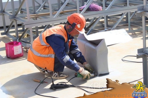 Монтаж крыши нового терминала аэропорта Симферополь полностью завершен - «Культура Крыма»