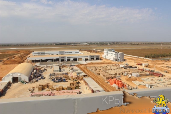 Монтаж крыши нового терминала аэропорта Симферополь полностью завершен - «Культура Крыма»