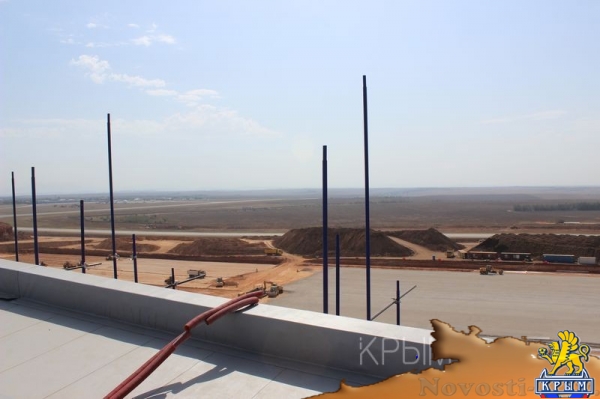 Монтаж крыши нового терминала аэропорта Симферополь полностью завершен - «Культура Крыма»