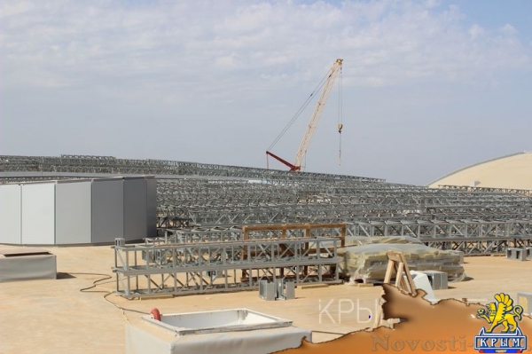 Монтаж крыши нового терминала аэропорта Симферополь полностью завершен - «Культура Крыма»