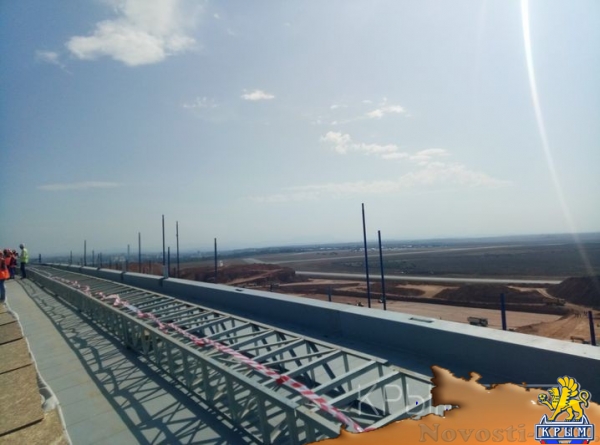 Монтаж крыши нового терминала аэропорта Симферополь полностью завершен - «Культура Крыма»