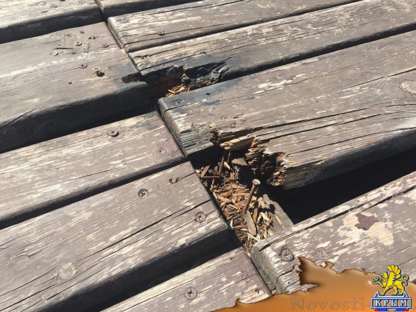 Графскую пристань в Севастополе довели до плачевного состояния - «Новости Крыма»