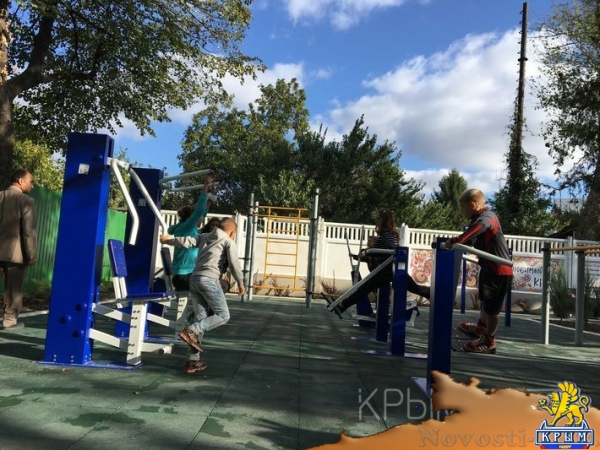 Крымский детский центр получил в подарок от президента спортплощадку, в плане – ремонт - «Общество Крыма»