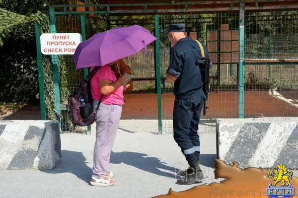 Работа самого загруженного пропускного пункта на границе Крыма с Украиной - «Общество Крыма»