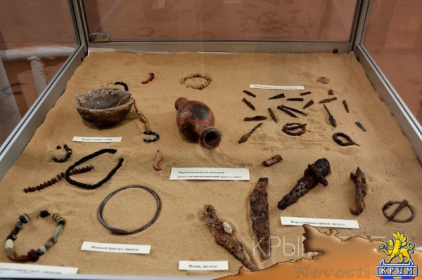 Выставка археологических находок, сделанных в районе энергомоста и трассы «Таврида», открылась в Симферополе - «Культура Крыма»