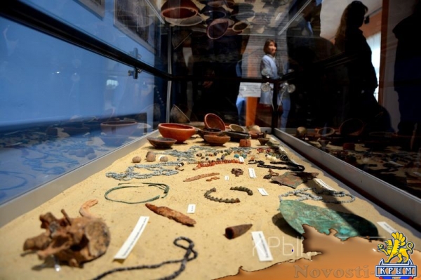 Выставка археологических находок, сделанных в районе энергомоста и трассы «Таврида», открылась в Симферополе - «Культура Крыма»