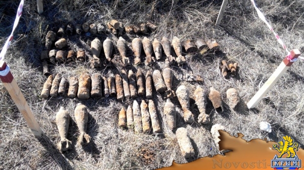 В Севастополе нашли схрон советских снарядов - «Новости Крыма»