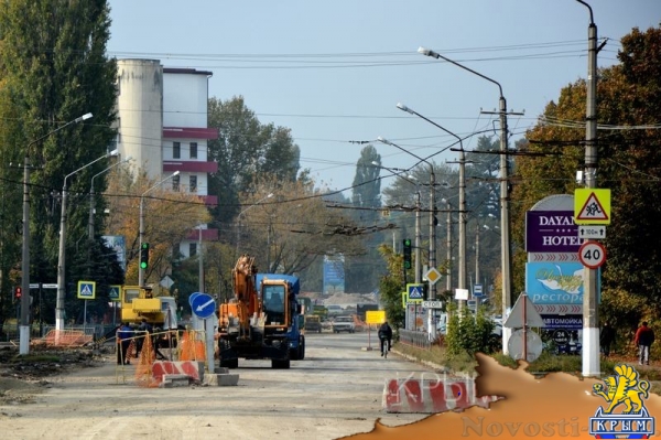 Замена коммунальных сетей на ул. Толстого в Симферополе подошла к завершающей стадии - «Экономика Крыма»