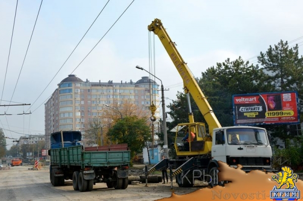 Замена коммунальных сетей на ул. Толстого в Симферополе подошла к завершающей стадии - «Экономика Крыма»